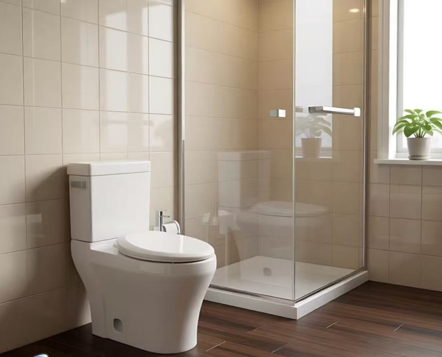 Elongated Two Piece Toilet Comfort Height