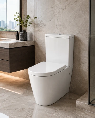 Tualettruum ja tsistern – kogu seinaga kaetud WELS 4-Star Suite, S/P-Trap (mudel I05B2)
