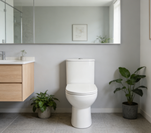 Wall-discharge Two-piece Toilet